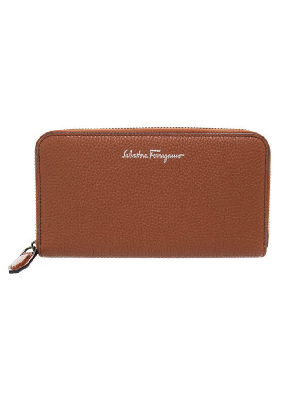 Salvatore Ferragamo Round Zipper Long Wallet